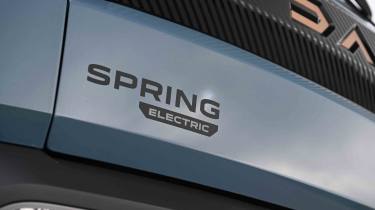 Dacia Spring - 'Spring' tailgate badge